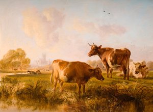 In the Canterbury Meadows, 1863